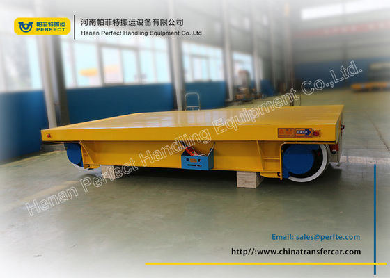 Trackless Steerable Material Transfer Trolley