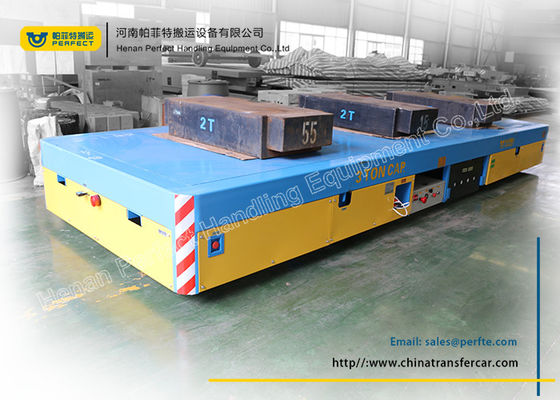 Trackless Battery Power Q235B Material Transfer Trolley For Paper Making