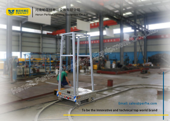 Customized Special Automated Rail Transfer Truck with Warnin Light