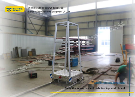 Customized Special Automated Rail Transfer Truck with Warnin Light