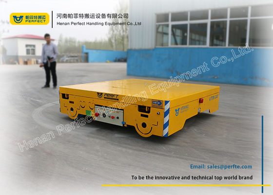 Electric Trackless Platform Die Transfer Cart Unlimited Running Distance