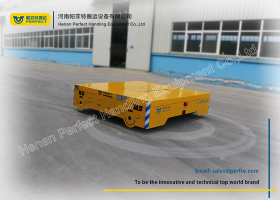 Electric Trackless Platform Die Transfer Cart Unlimited Running Distance