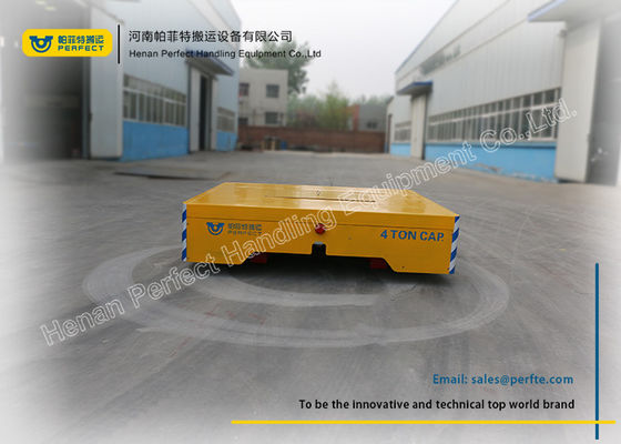 Electric Trackless Platform Die Transfer Cart Unlimited Running Distance