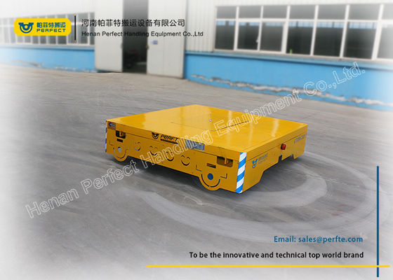 Electric Trackless Platform Die Transfer Cart Unlimited Running Distance