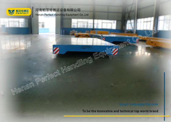 20 Ton Industrial Transfer Trolley Heavy Cargo Rail Flat Cart Work With Crane