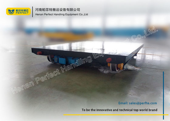 Anti - Explosion Flat Rail Transfer Trolley Storage Battery Powered Source