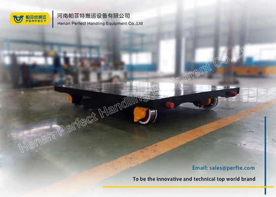 Anti - Explosion Flat Rail Transfer Trolley Storage Battery Powered Source