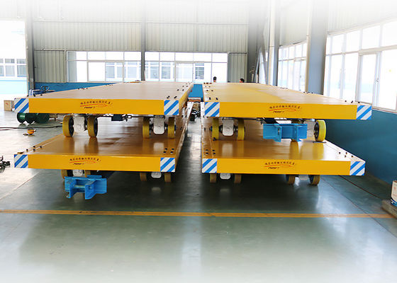 Basic Metals Heavy Duty Plant Trailer / Material Transfer Trolley Simple Structure