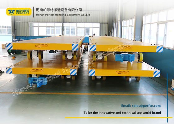 Cargo Transfer Flat Industrial Trailer Wear Resistant Polyurethane Solid Wheels