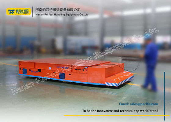 Heat Resistant Industrial Transfer Trolley Trackless Steerable Turning Automated