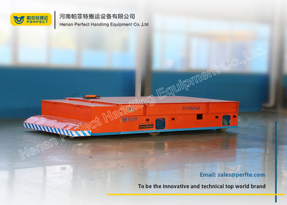 Heat Resistant Industrial Transfer Trolley Trackless Steerable Turning Automated