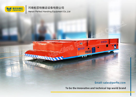 Heat Resistant Industrial Transfer Trolley Trackless Steerable Turning Automated