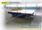 Black Flatbed Rail Transfer Cart Heavy Load Foundry Transport Car Trailer