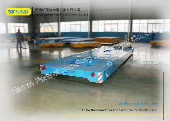 Automation Operation Heavy Duty Plant Trailer / Motor Material Transfer Trolley