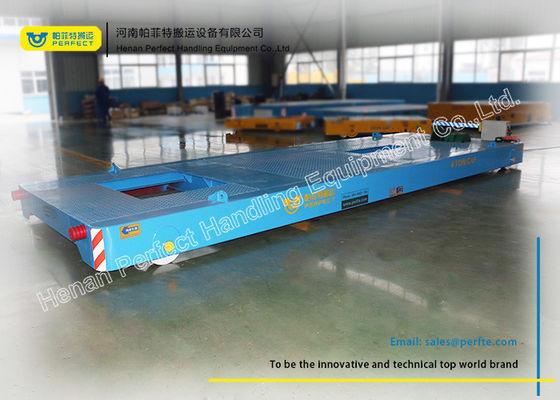 Automation Operation Heavy Duty Plant Trailer / Motor Material Transfer Trolley