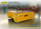 Cement Floor Motorized Transfer Trolley / Electric Transfer Cart 1435 Mm Rail Gauge