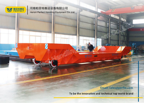 Load Heavy Material Industrial Transfer Trolley Electric Railway Equipment