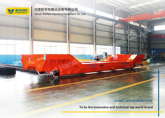 Load Heavy Material Industrial Transfer Trolley Electric Railway Equipment