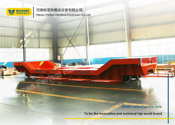 Load Heavy Material Industrial Transfer Trolley Electric Railway Equipment