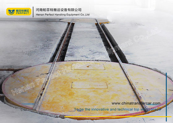 Factory Material Handling Remote Control Manual Pallet Turntable