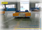 21 Ton Yellow Electric Lift Trolley / Hydraulic Platform Lift For Steel Industry