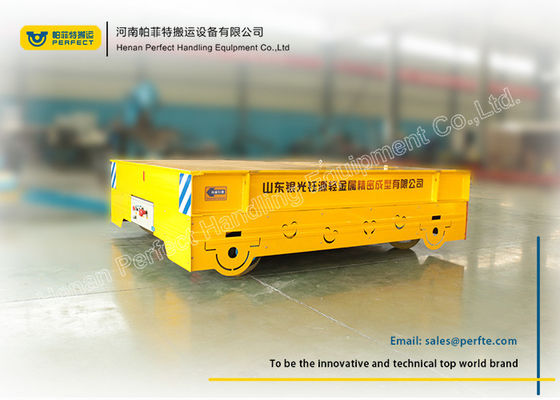 No Rail Material Transfer Cart Wireless Control For Warehouse Transport