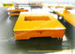 Large Table Conductor Cable Power Pallet Transfer Carts , Rail Transfer Trolley Car