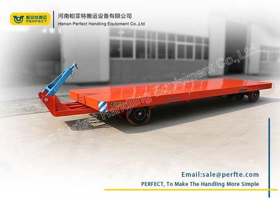 Cargo Transfer Heavy Duty Flatbed Trailer Flexible Working For Small Space