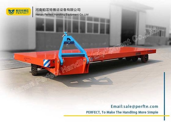 Cargo Transfer Heavy Duty Flatbed Trailer Flexible Working For Small Space