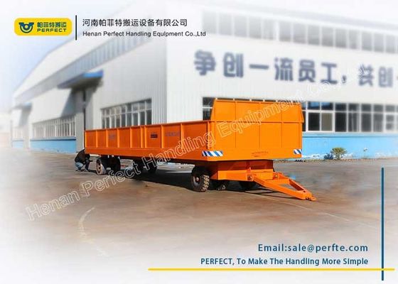 Solid Tyre Heavy Duty Plant Trailer 1 Ton - 100 Tons Large Load Capacity