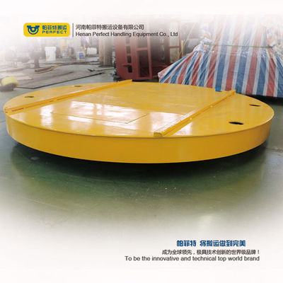 Factory Material Handling Remote Control Manual Pallet Turntable