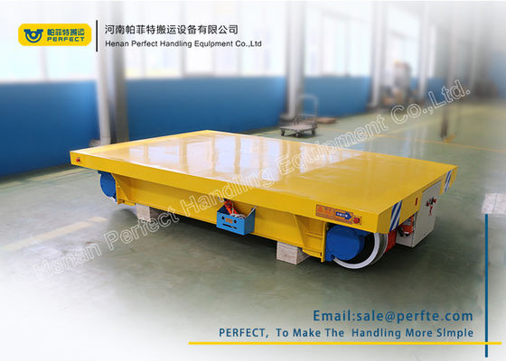 50 Ton Cable Drum Industrial Transfer Trolley For Heavy Industrial Materials