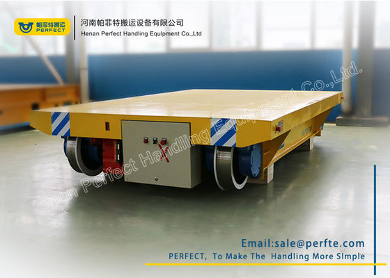 50 Ton Cable Drum Industrial Transfer Trolley For Heavy Industrial Materials