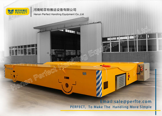 50 Ton Die Transfer Cart Trackless Material Transportation Polyurethane Coated Wheel