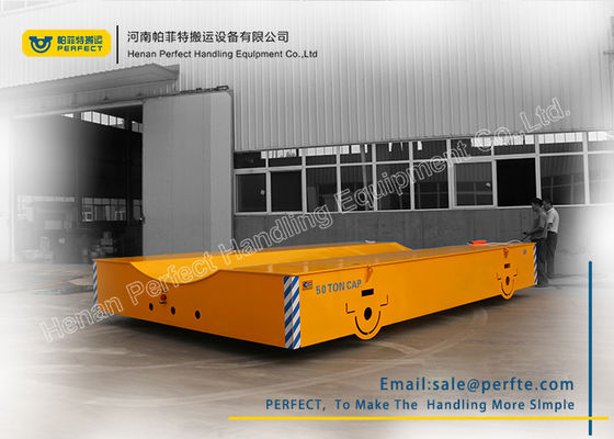 Steel Trackless Die Transfer Cart For Industry 1 - 300 Ton Transportation