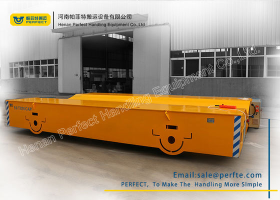 Steel Trackless Die Transfer Cart For Industry 1 - 300 Ton Transportation