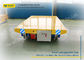 Cable Powered Rail Transfer Cart Wagon Anti - High Temperature With Flat Bed