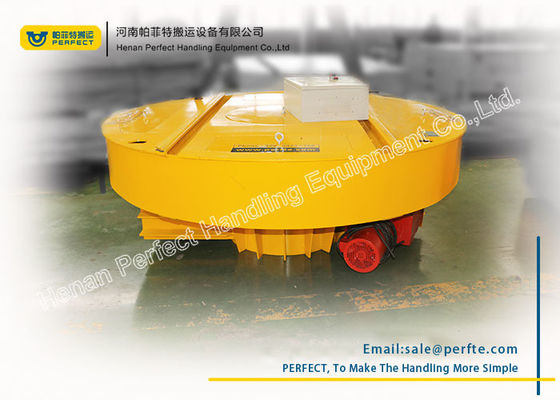 Heavy Duty Stuff Handing Remote Control Manual Pallet Turntable For Warehouse