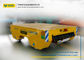 Steel Material Die Transfer Cart / Yellow Industrial Cross Rail Transfer Car