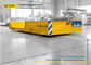 Cross Bay Material Transfer Cart , Motorized Floor Slab Material Handling Trolley
