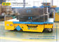 Heavy Duty Industrial Transfer Car , Large Platform Battery Motorized Carriage On Wheels