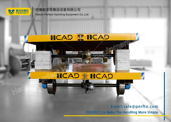 Custom Heavy Duty Flatbed Trailer With Cast Steel Wheel For Industry