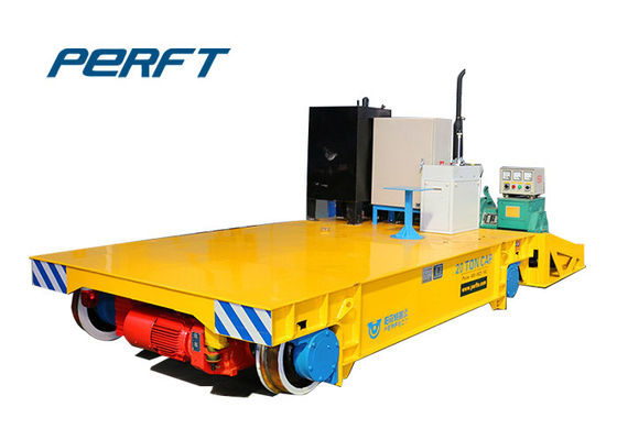 20 Ton BQY Engine Heavy Duty Plant Trailer On Rail for Industrial Transportation