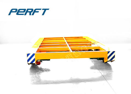 Abrasive Blasting Rail Transfer Cart , 5 Ton Cable Reel Powered Trolley Cart