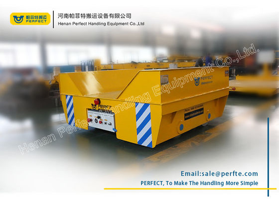 Heavy dynamics steerable rail transfer cart Heavy Duty Plant Trailer with hydraulic lifting