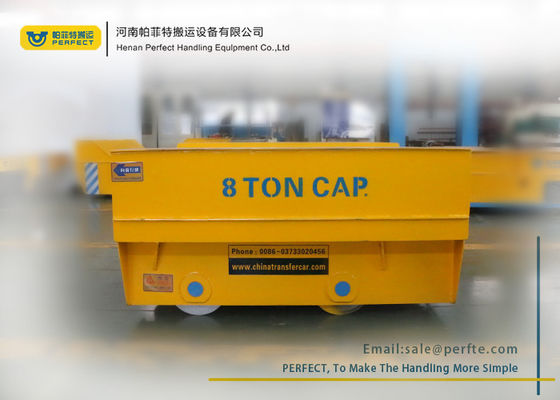 Heavy dynamics steerable rail transfer cart Heavy Duty Plant Trailer with hydraulic lifting