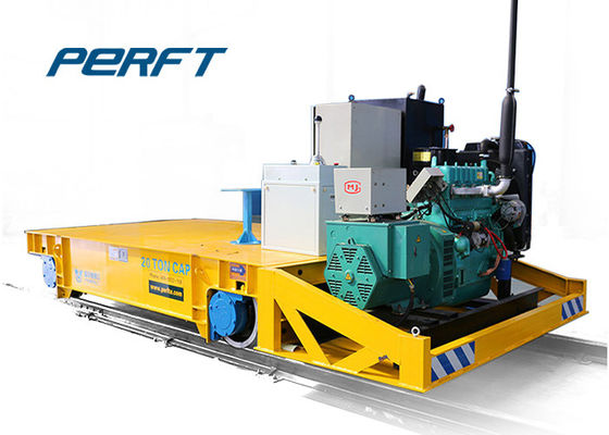 10t Capacity Motorized Transfer Carriage Used In Steel Tube Factory