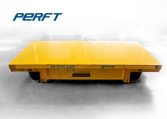 Electric Flat bed industry electric trackless car Industrial Transfer Trolley for factory