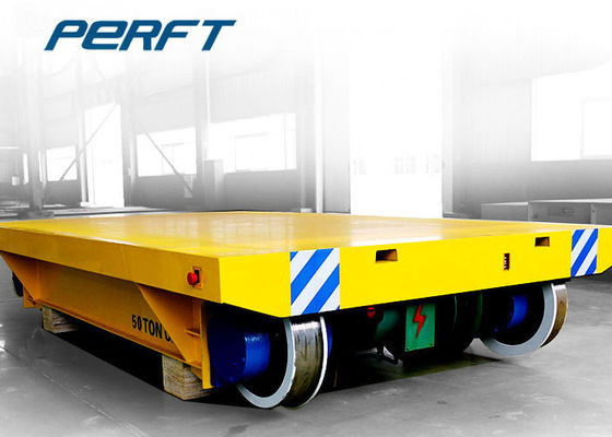 Cable Reel Powered Rail Transfer Car Battery Transfer Cart with Remote and Hand Control