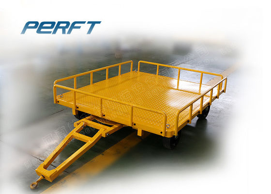 Heavy Duty Steerable Plant Trailer For Large Capacity transportation